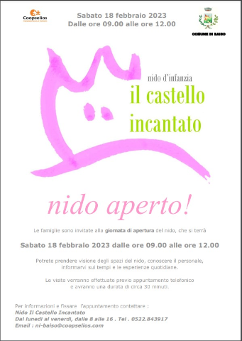 Open day nido "Il Castello incantato"